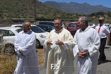Misa y procesión en Telde en honor de María Auxiliadora/Francisco Javier Santana.